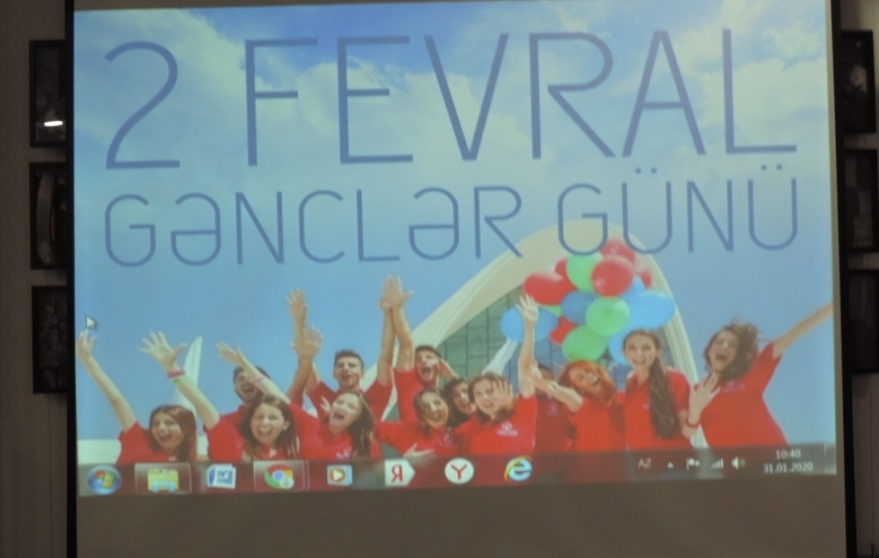 Azərbaycan gəncliyi dövlətin, cəmiyyətin avanqard qüvvəsidir VİDEO