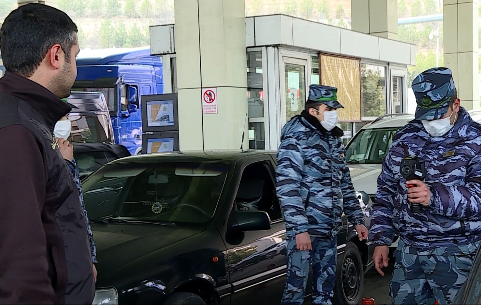“Qırmızı Körpü” buraxılış məntəqəsində koronavirusa qarşı profilaktiki tədbirlər gücləndirilib -  REPORTAJ VİDEO