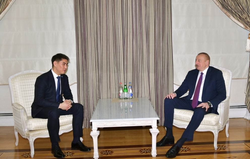 President Ilham Aliyev received Foreign Minister of Kyrgyzstan VIDEO