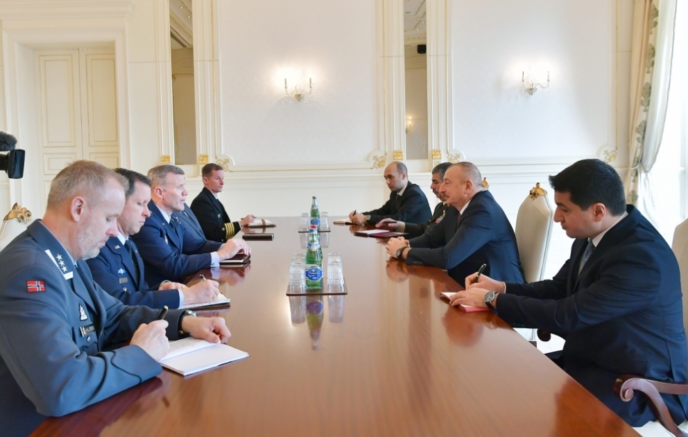 President Ilham Aliyev received delegation led by NATO Supreme Allied Commander Europe VIDEO