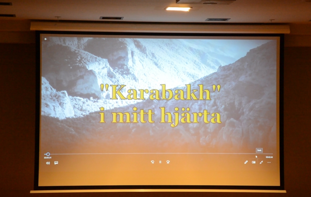 İsveçdə "Can Qarabağ" sənədli filminin təqdimatı keçirilib VİDEO