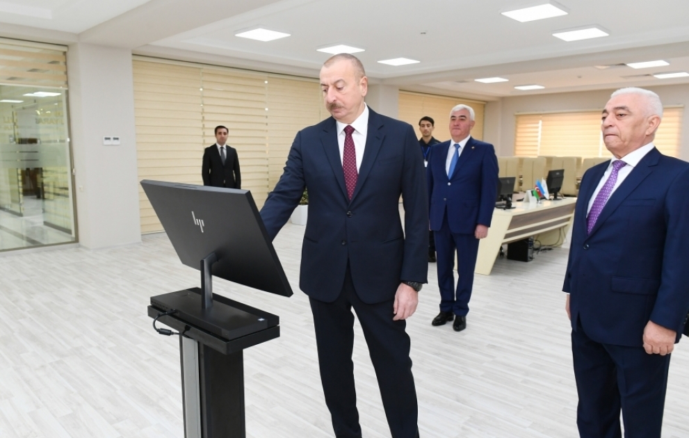 President Ilham Aliyev attended opening of Dubandi substation owned by AzerEnergy OJSC VIDEO