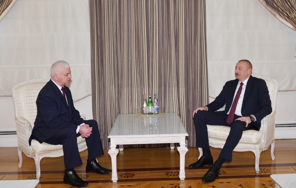 President Ilham Aliyev received head of CIS observation mission VIDEO