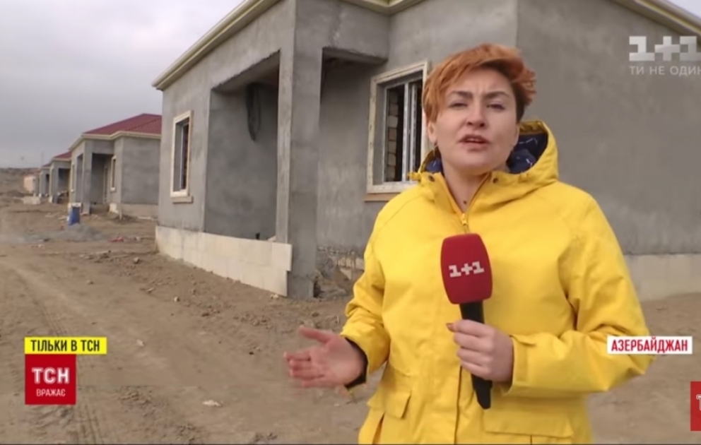 Ukraynanın daha bir tanınmış telekanalında Cocuq Mərcanlıdan hazırlanmış reportaj yayımlanıb VİDEO