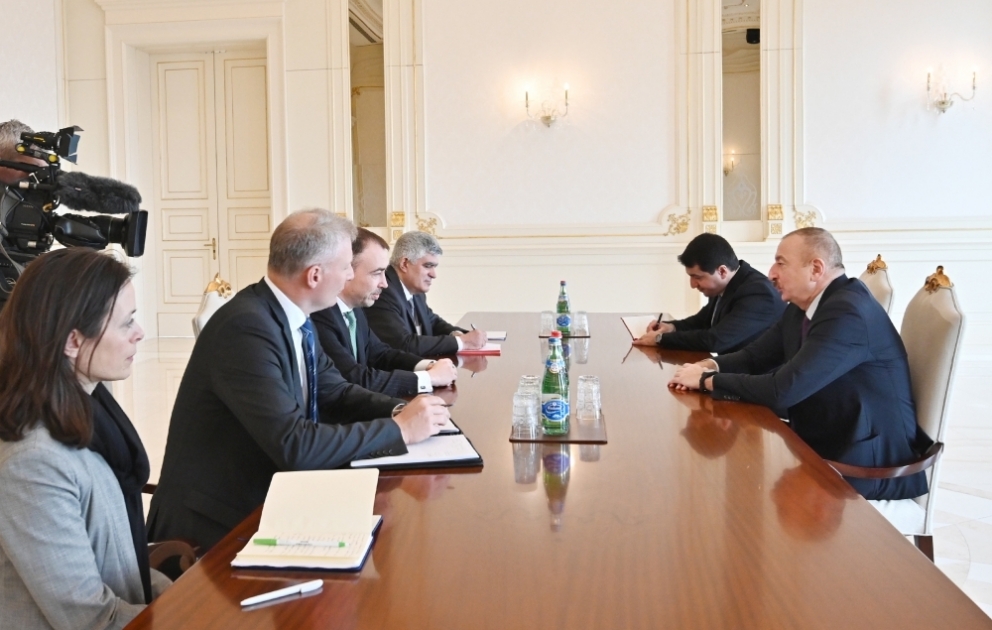 President Ilham Aliyev received delegation led by EU Special Representative VIDEO
