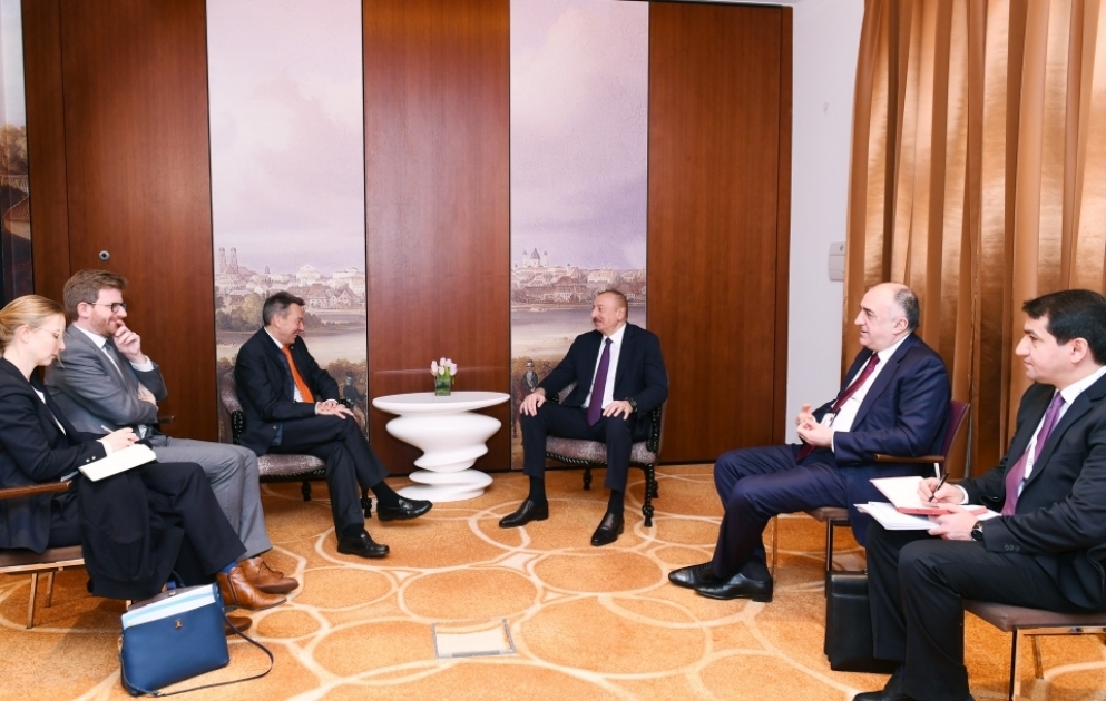 Entretien du président Ilham Aliyev avec le président du CICR à Munich VIDEO