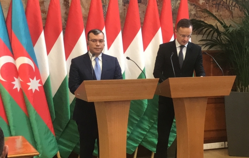 Macarıstan XİN-in başçısı: Mən Azərbaycanda tərəqqini izləməyi çatdıra bilmirəm VİDEO