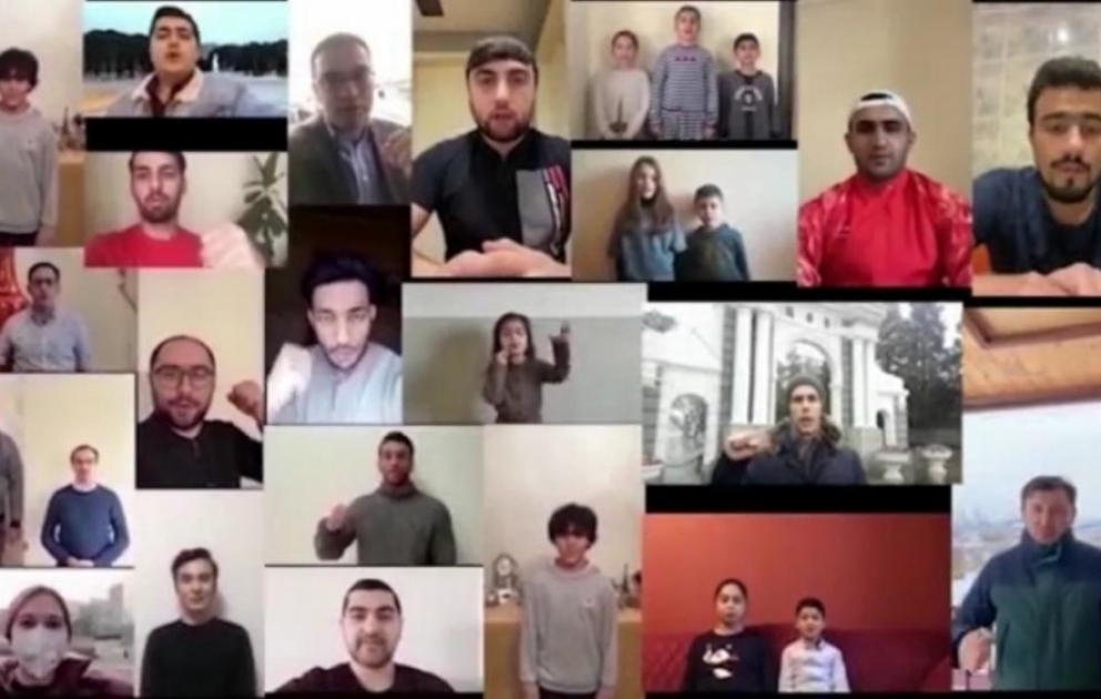 Подготовлен видеоролик в поддержку борьбы Китая с эпидемией ВИДЕО
