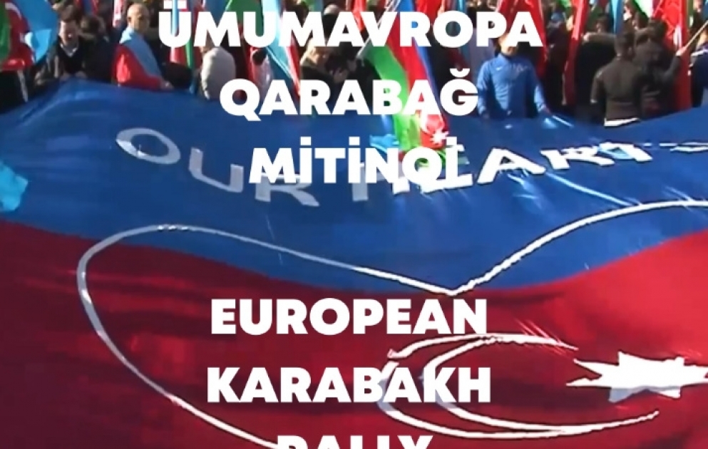 Almaniyada ümumavropa Qarabağ mitinqi keçiriləcək VİDEO
