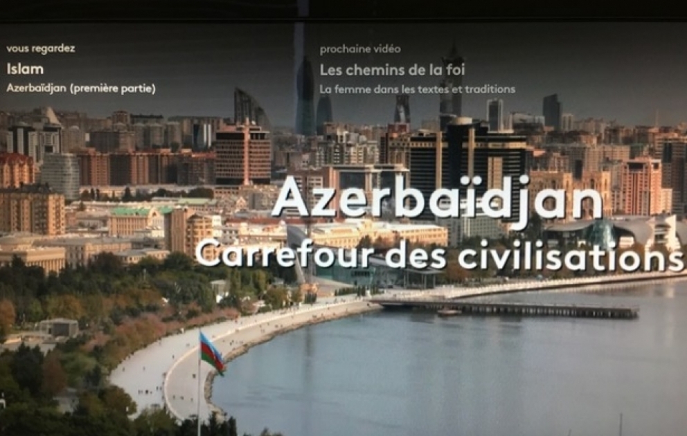 “France 2” televiziya kanalı “Azərbaycan - sivilizasiyaların kəsişməsində” sənədli filmini yayımlayıb VİDEO