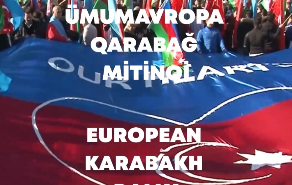 Rassemblement pour le Karabagh à Berlin VIDEO