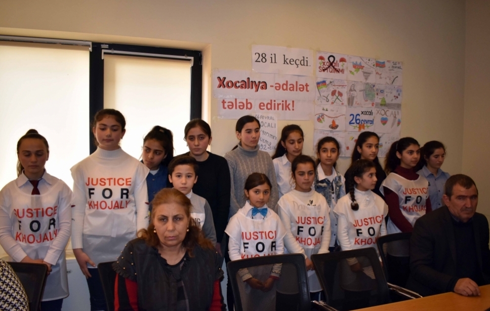 Gürcüstanın Laqodexi rayonunda Xocalı soyqırımı qurbanlarının xatirəsi yad olunub VİDEO