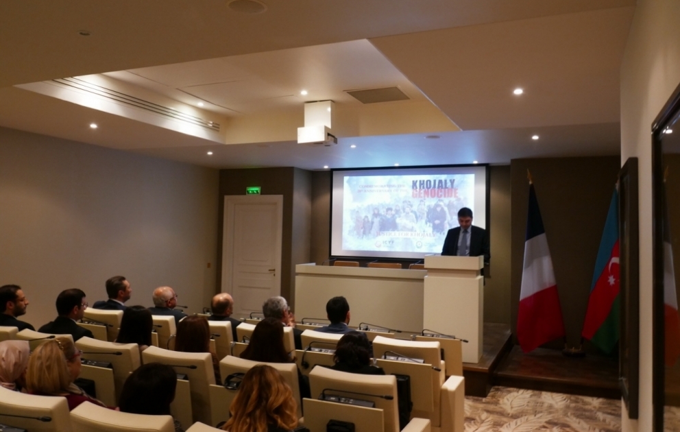 Parisdə İƏT Gənclər Forumu Xocalı soyqırımının 28-ci ildönümü ilə bağlı anım tədbiri keçirib VİDEO