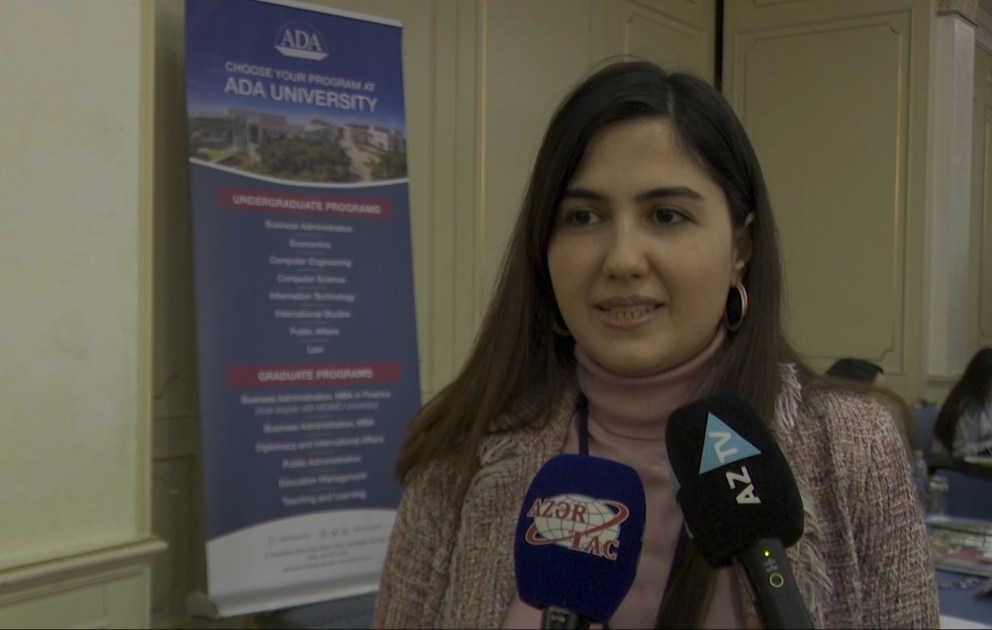 Qazaxıstanlı tələbə və şagirdlər arasında ADA universitetinə maraq artır VİDEO