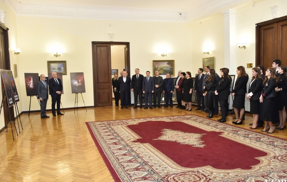 Konstitusiya Məhkəməsində Xocalı soyqırımının 28-ci ildönümü ilə bağlı anım tədbiri keçirilib VİDEO