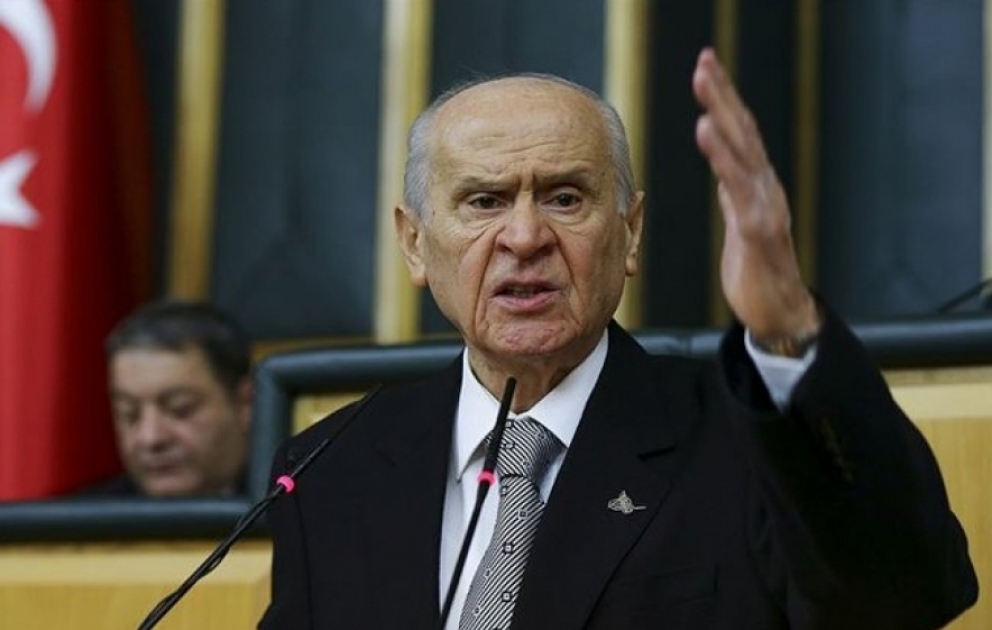 Dövlət Bahçeli: Xocalıda axan qanın hesabının cəlladlardan soruşulması tarixi məcburiyyətdir VİDEO