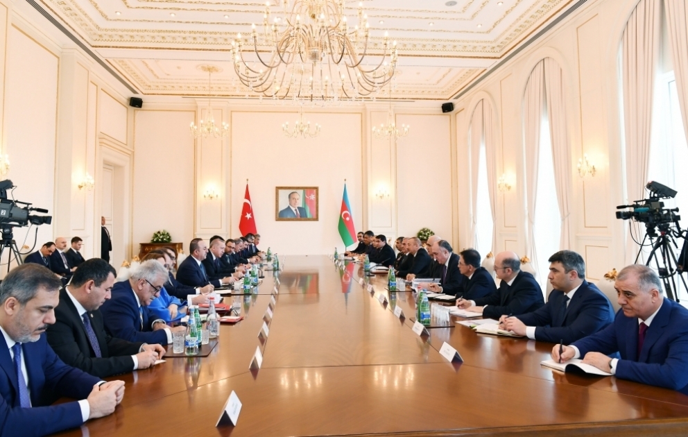 Türkisch-aserbaidschanischer Rat für hochrangige strategische Zusammenarbeit hält seine 8. Sitzung ab VIDEO