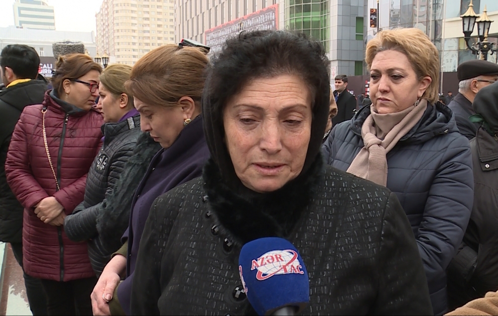 Sevda Xanlarova: O gecə unudulan deyil… VİDEO