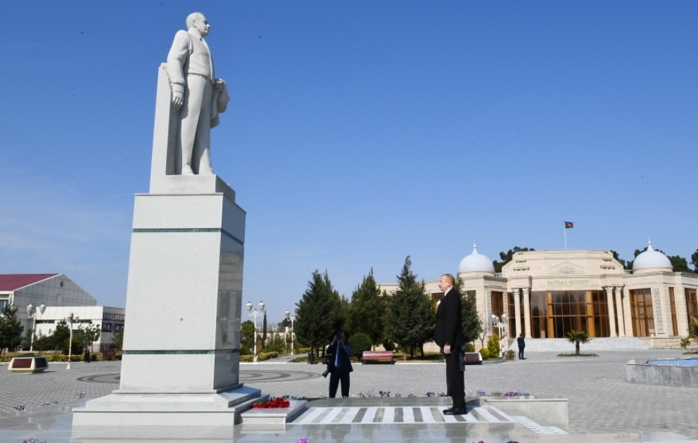 Goranboy: Staatspräsident Ilham Aliyev weiht zentrales Krankenhaus ein VIDEO