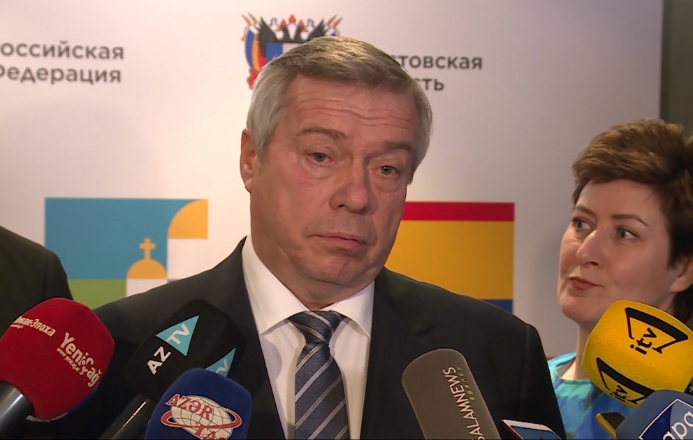 Губернатор Ростовской области: С 30 марта между Баку и Ростовом будет действовать прямой авиарейс ВИДЕО