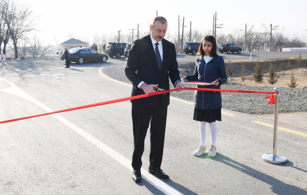 La route Aghstafa-Yénigun-Khataï-Gatchag Kérem-Poylou-Khylkhyna rouverte aux automobilistes VIDEO