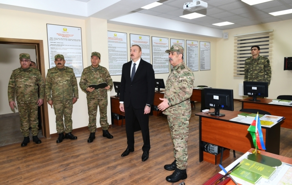 President Ilham Aliyev attended inauguration of Defense Ministry’s military unit VIDEO