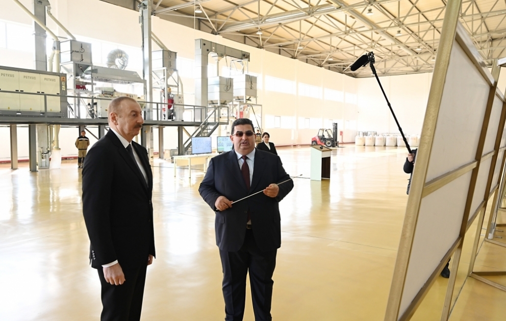 In Agstafa Region neuer Agropark in Betrieb genommen VIDEO