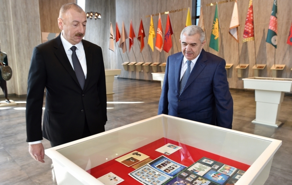 Le président Ilham Aliyev inaugure le Musée des attributs étatiques de Tovouz VIDEO