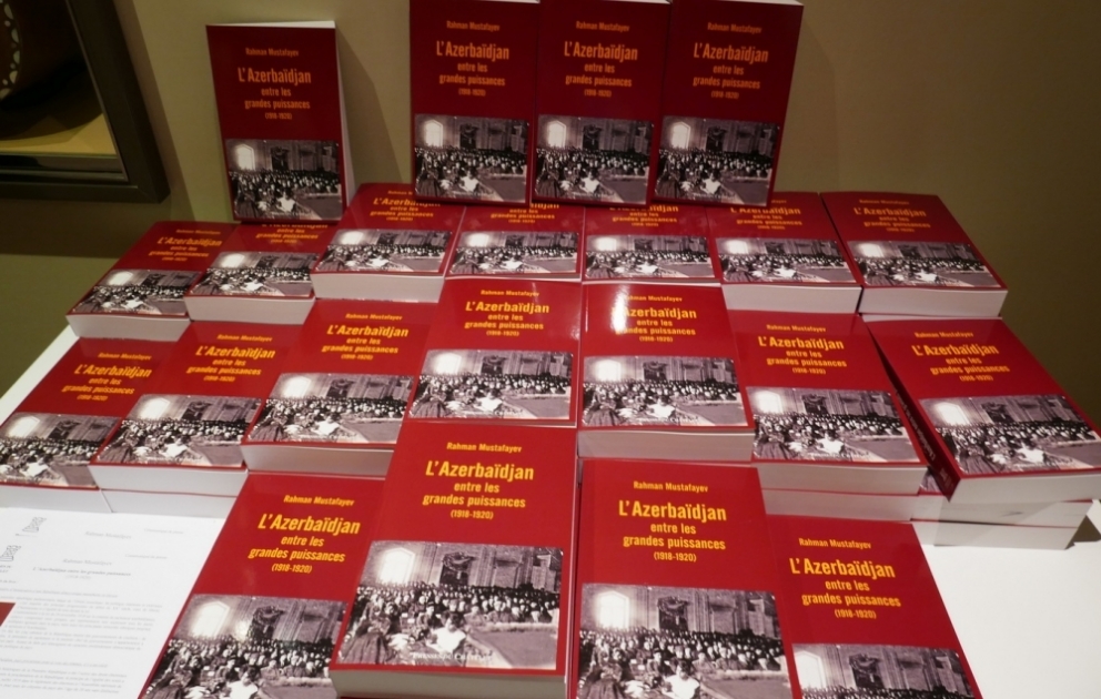 Parisdə “Azərbaycan böyük dövlətlər arasında” kitabının təqdimatı keçirilib VİDEO