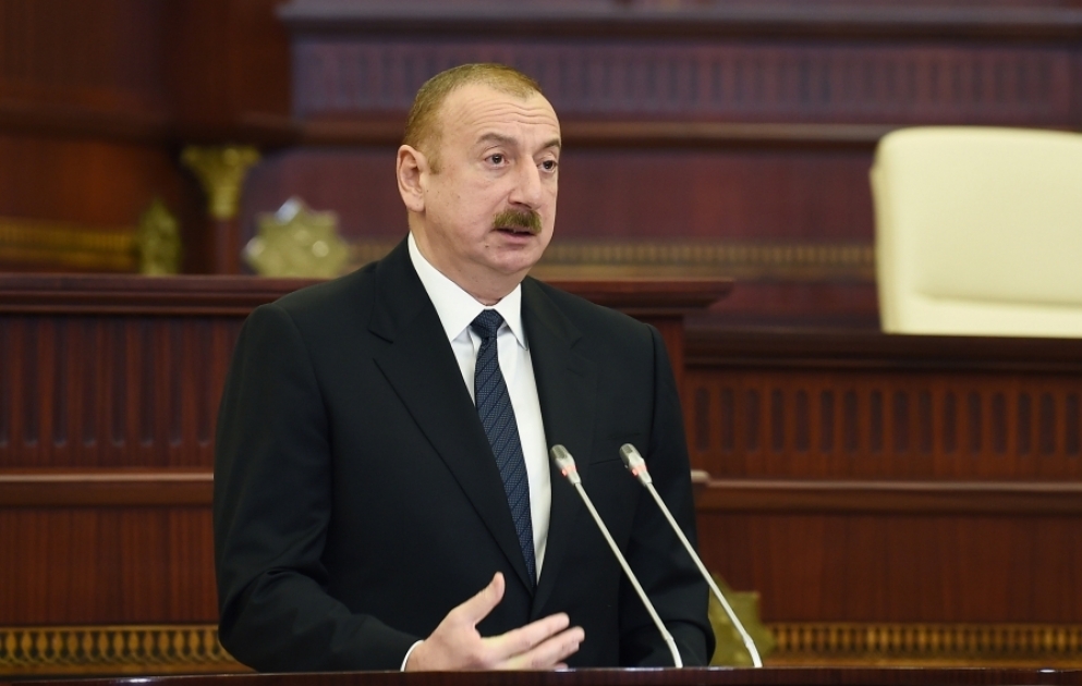 Altıncı çağırış Azərbaycan Respublikası Milli Məclisinin ilk iclası keçirilib  Prezident İlham Əliyev iclasda iştirak edib YENİLƏNİB 7  VİDEO