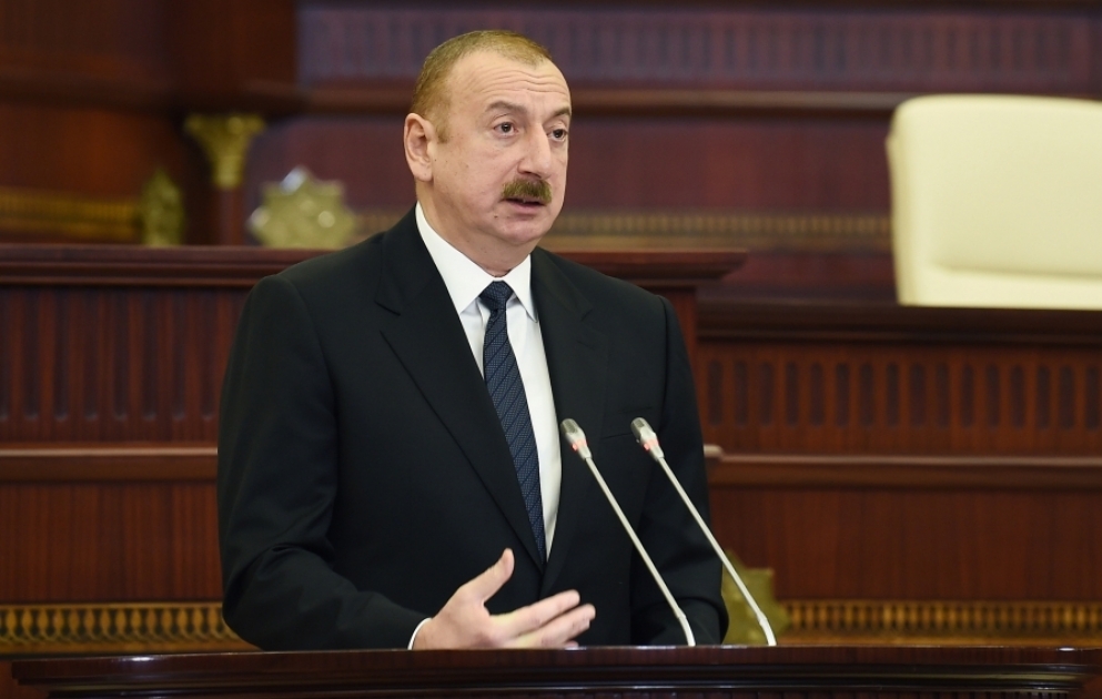 Состоялось первое заседание Милли Меджлиса Азербайджанской Республики шестого созыва В заседании принял участие Президент Ильхам Алиев ОБНОВЛЕНО 7 ВИДЕО