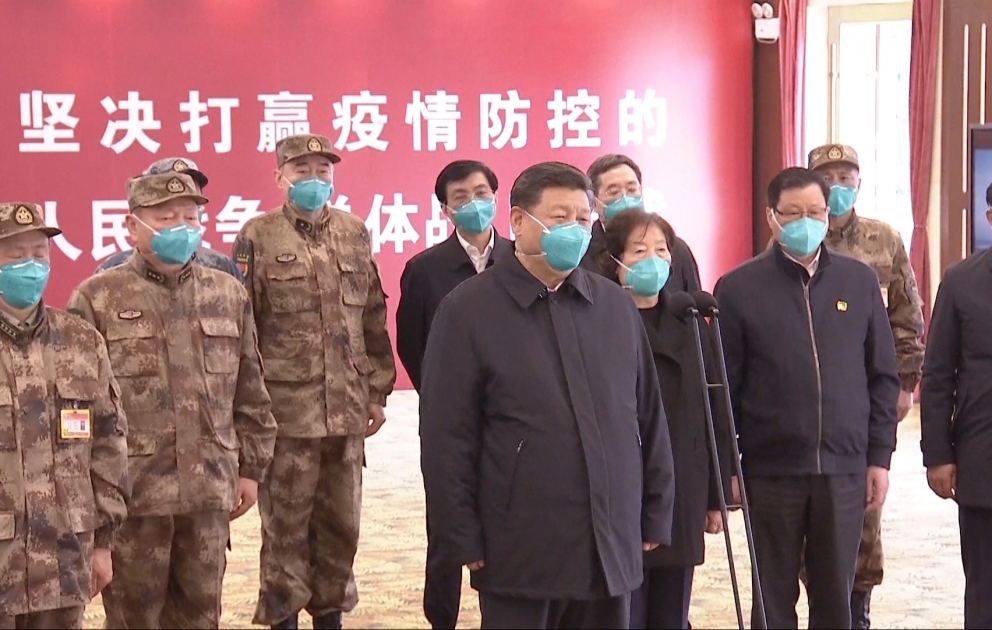 Çinin Sədri koronovirus epidemiyasının episentri olan Uxana səfər edib VİDEO