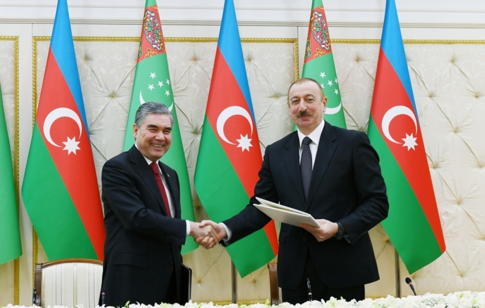 L’Azerbaïdjan et le Turkménistan signent une série de documents VIDEO