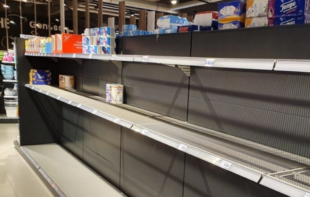 В Германии введены ограничения в количестве отпускаемых в одни руки товаров  ВИДЕО!