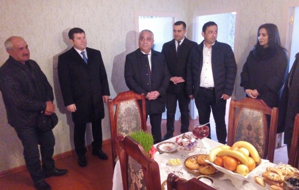 Qubanın Qəcərzeyid kəndindən olan Qarabağ müharibəsi əlilləri yeni evlərinə köçüblər VİDEO