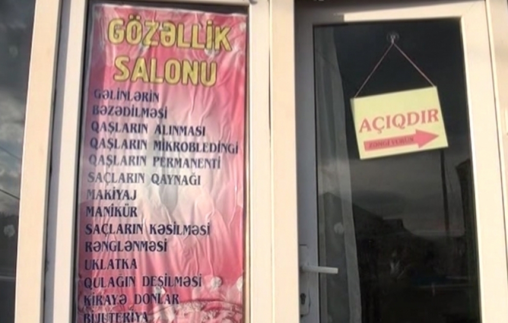 Gəncədə karantin rejimini pozan obyektlər aşkarlanıb VİDEO