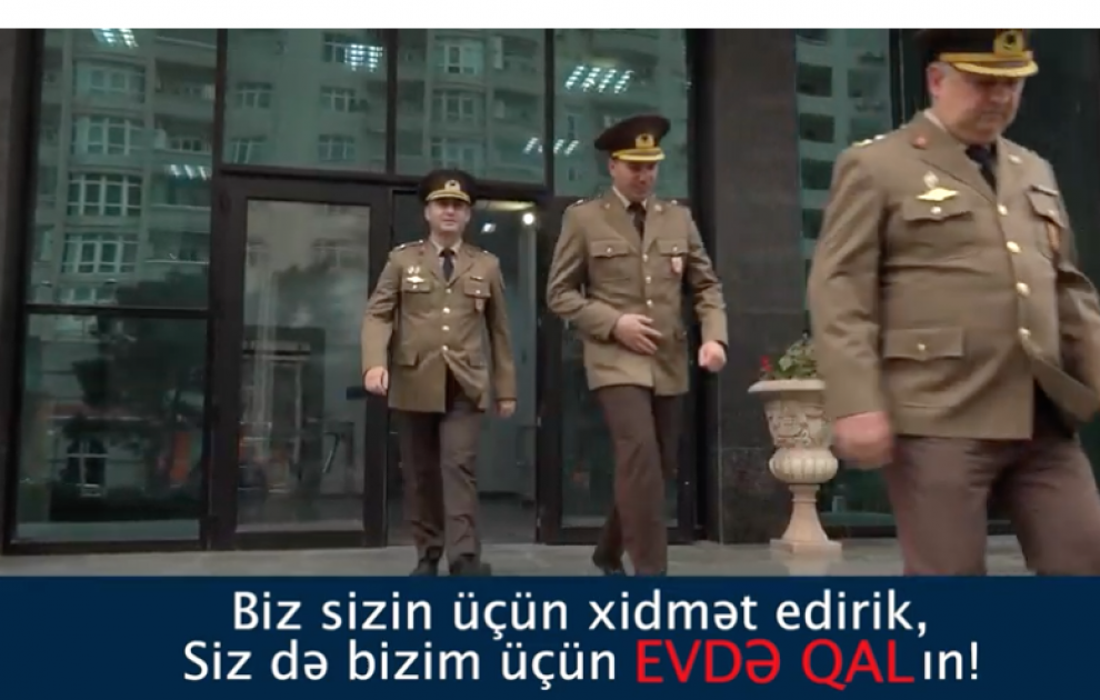 FHN vətəndaşları Operativ Qərargahın tələb və tövsiyələrinə əməl etməyə çağıran videoçarx hazırlayıb  VİDEO