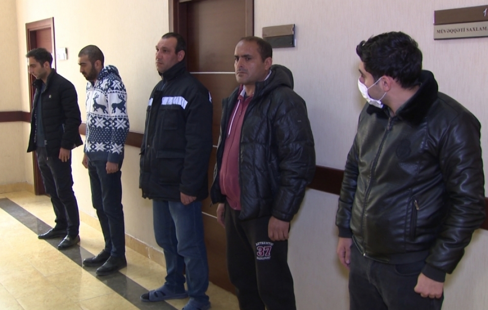 Xüsusi karantin rejimini pozan şəxslər saxlanılıb VİDEO