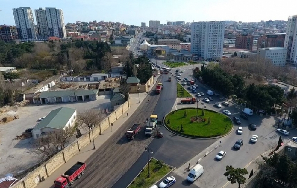 Paytaxtın küçə və yollarında təmir işləri aparılıb VİDEO