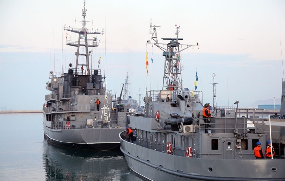 Azerbaijani Naval Forces start tactical exercises VİDEO