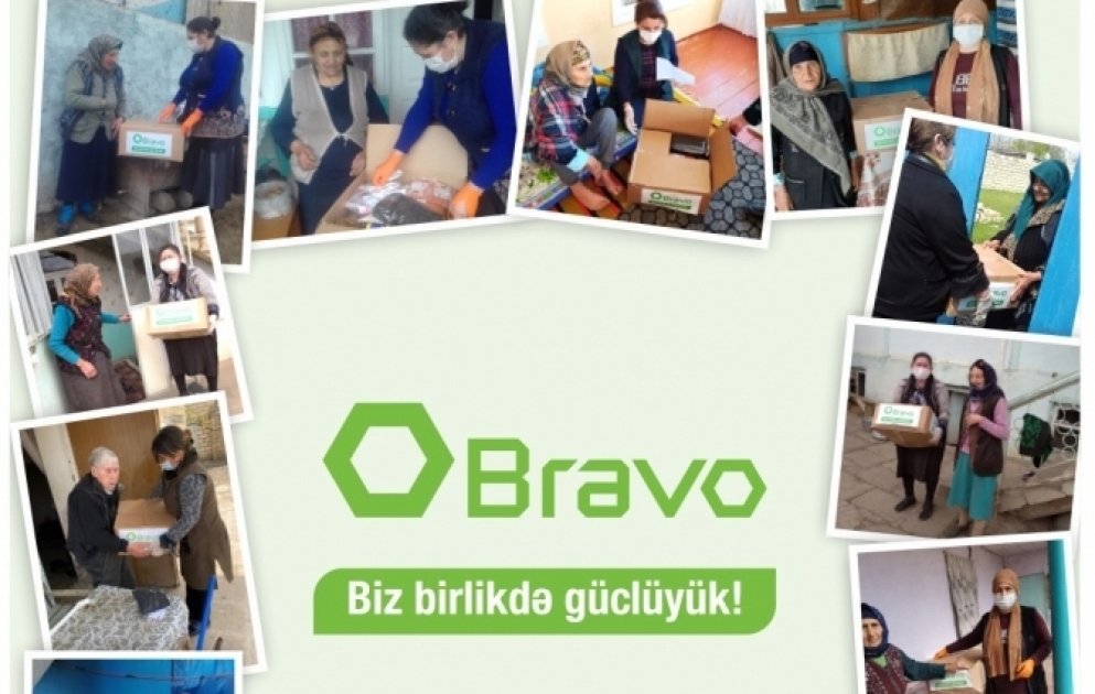 ®  “Bravo” pandemiya dövründə KSM layihələrini davam etdirir – daha 15 min ailə ərzaq yardımı ilə təmin olunacaq VİDEO
