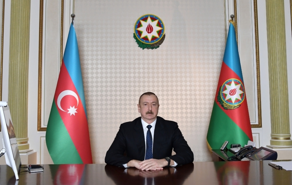 President Ilham Aliyev received Prosecutor General Kamran Aliyev in a video format VIDEO