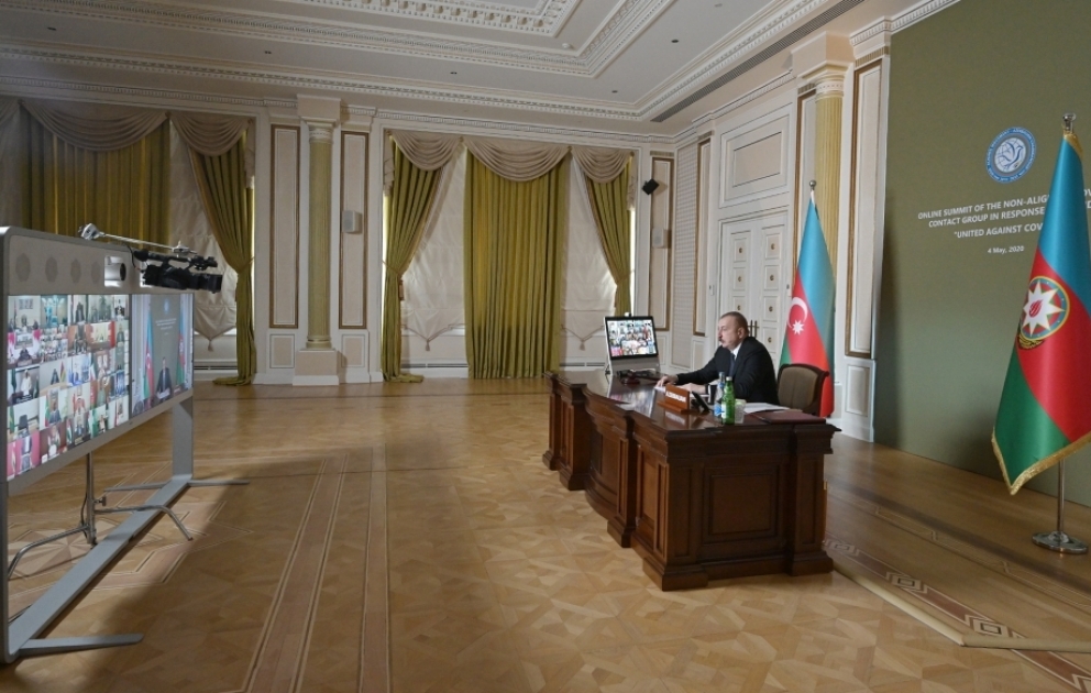 Corona-Pandemie: Auf Initiative von Präsident Ilham Aliyev virtuelles Gipfeltreffen der Bewegung der Blockfreien Staaten stattgefunden VIDEO