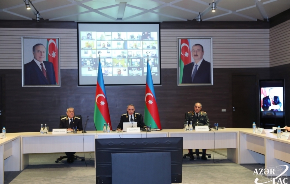 Azərbaycan Respublikasının Prokurorluğunda videokonfrans rejimində geniş əməliyyat müşavirəsi keçirilib VİDEO