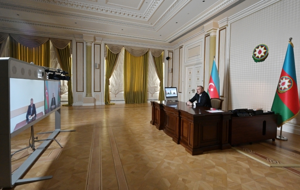 Präsident Ilham empfäng neu ernannten Leiter der Exekutive von Kalbajar VIDEO