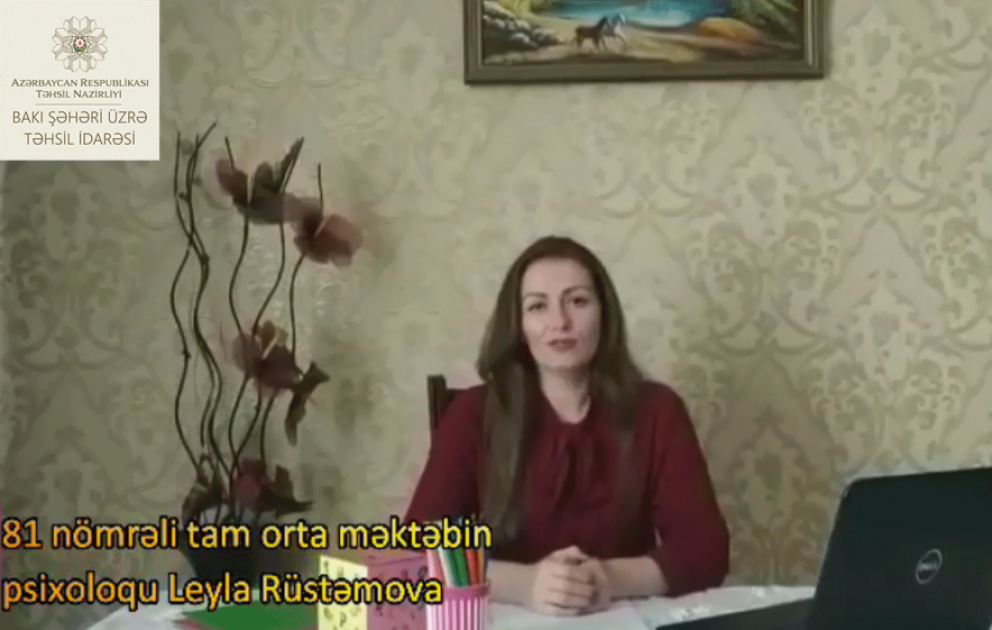 Məktəb psixoloqu özünəinamın inkişafında valideynin roluna dair tövsiyələr verir VİDEO