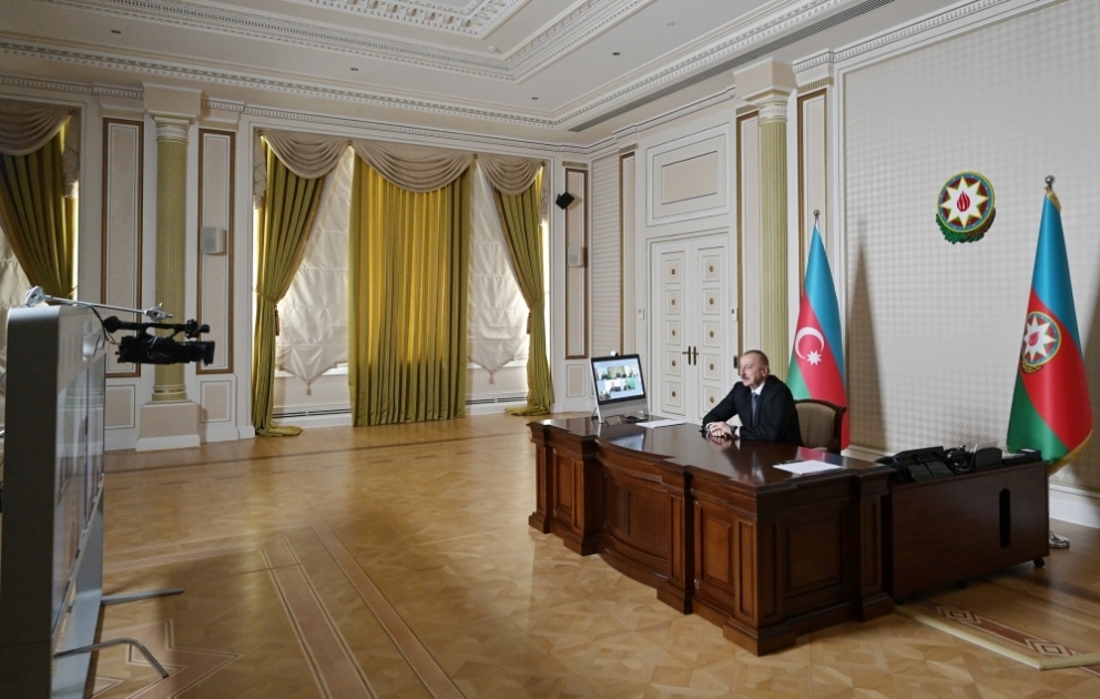 “Signify” şirkətinin təşəbbüsü ilə Prezident İlham Əliyevlə bu şirkətin rəhbərləri arasında videokonfrans keçirilib YENİLƏNİB VİDEO
