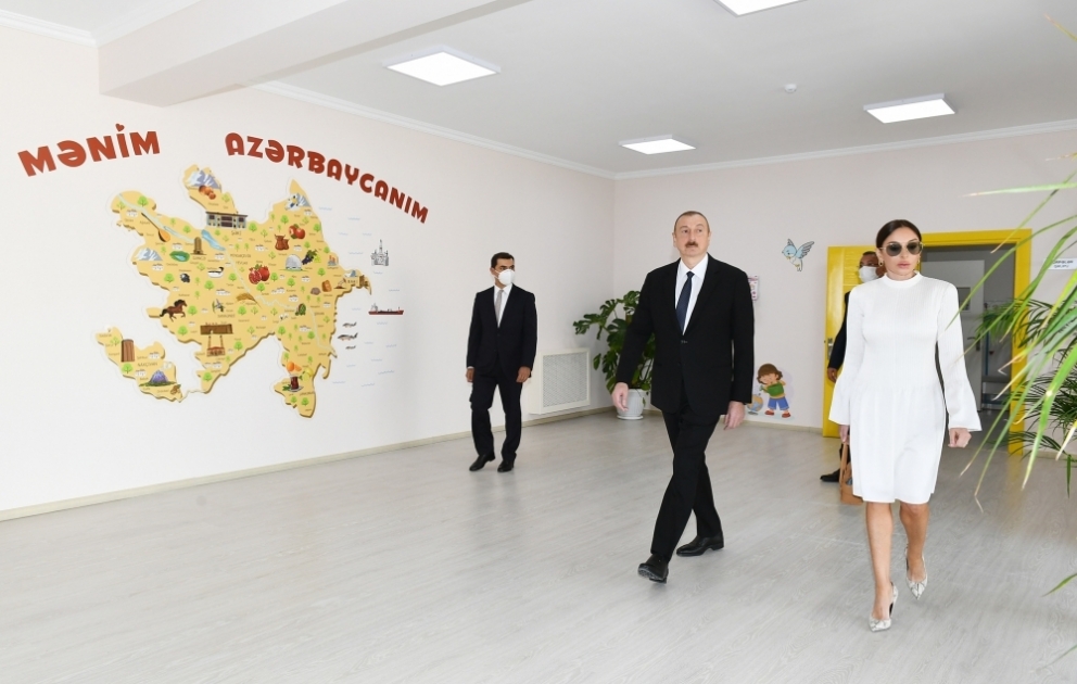 President Ilham Aliyev inaugurated Gobu Park-3 residential complex for IDPs VIDEO