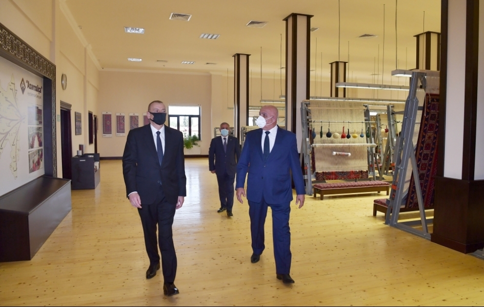 Inauguration de la filiale de Terter de la Société « Azerkhaltcha » VIDEO