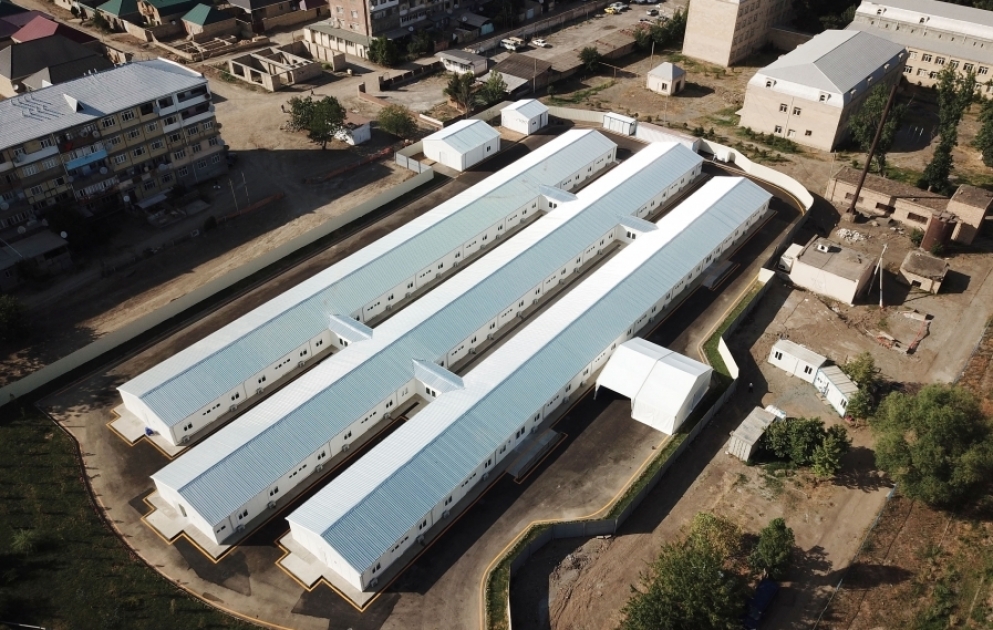 Un hôpital modulaire ouvre ses portes à Gandja VIDEO
